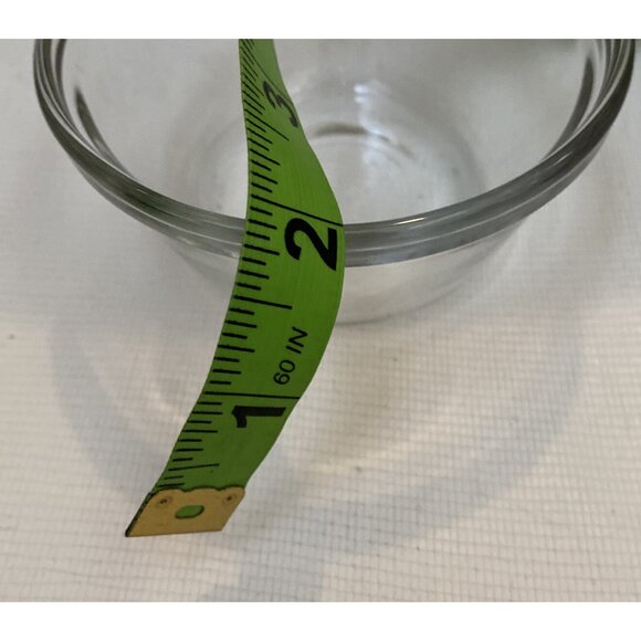 ANCHOR HOCKING 4 Custard Ramekin Dessert Cups Dish 8 oz Clear Glass USA Set - Picture 8 of 8